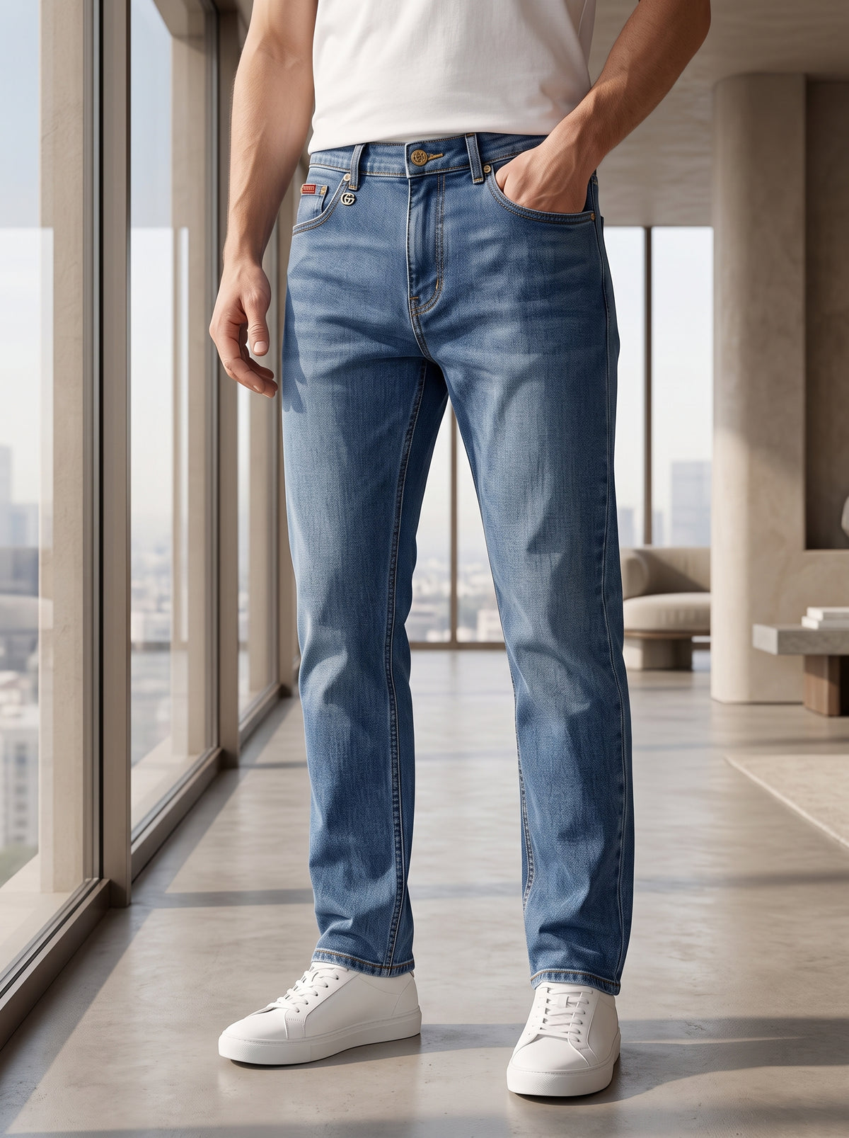 GU-CI JEANS  PANT