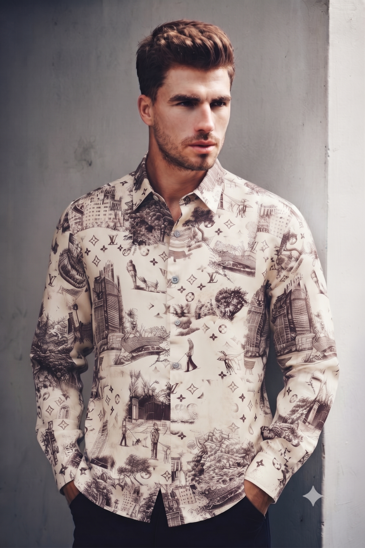 LOUIS VIUTTION SHIRT-