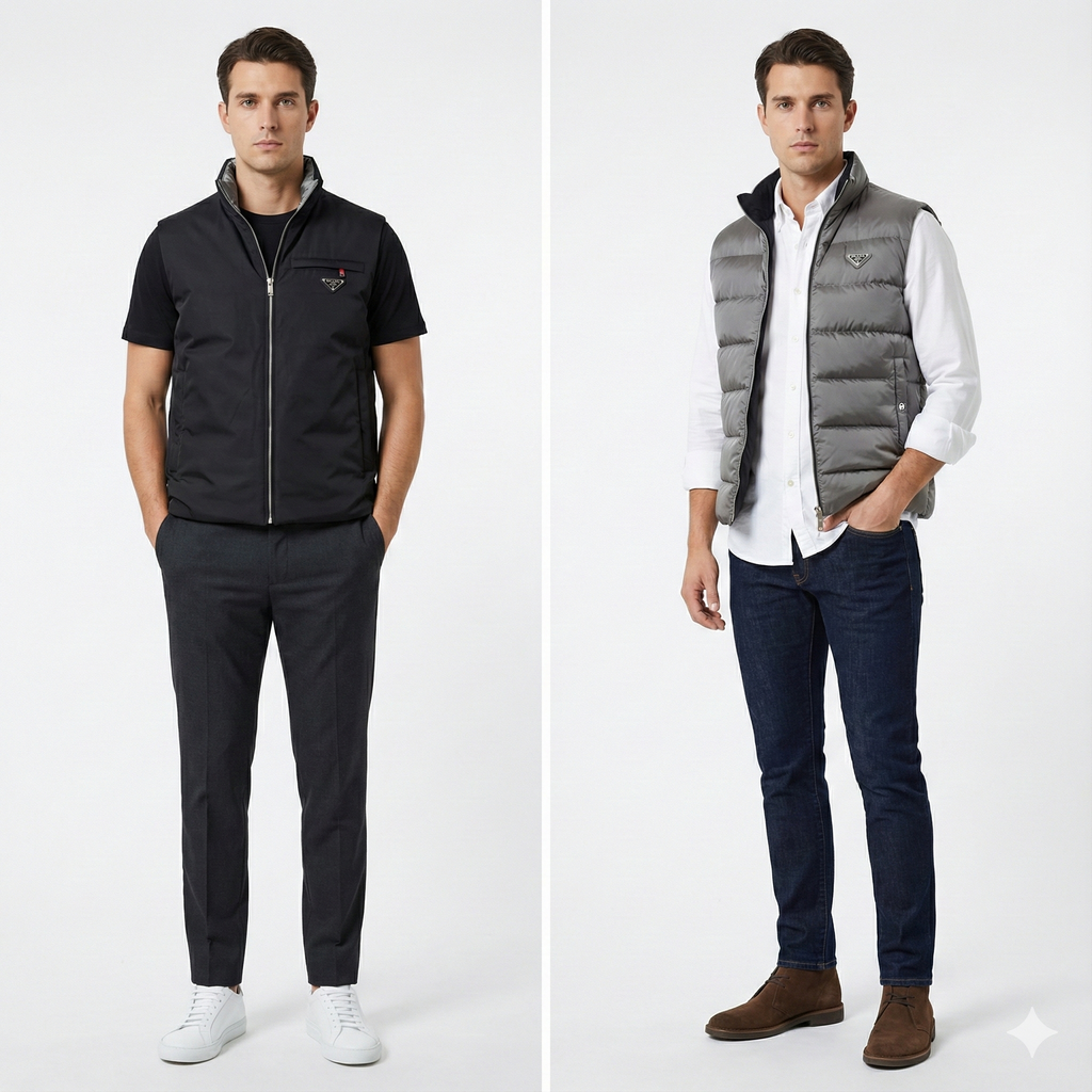 Prada DOUBLE FACE VEST