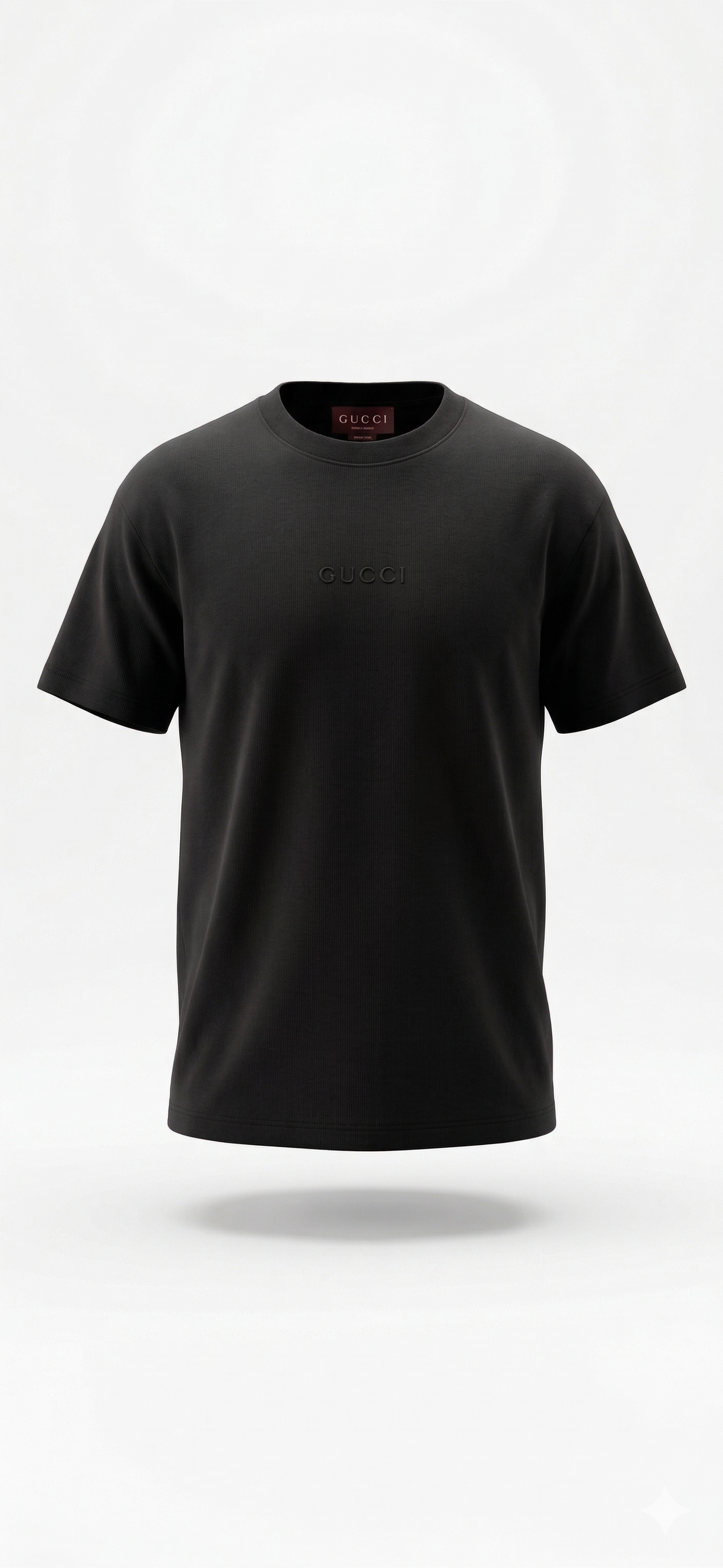G-U-C-C-U T-shirt.