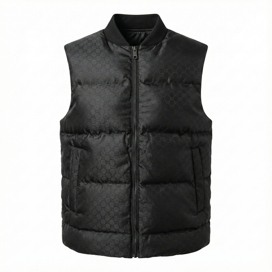 G-U-C-*-I  DOUBLE FACE VEST