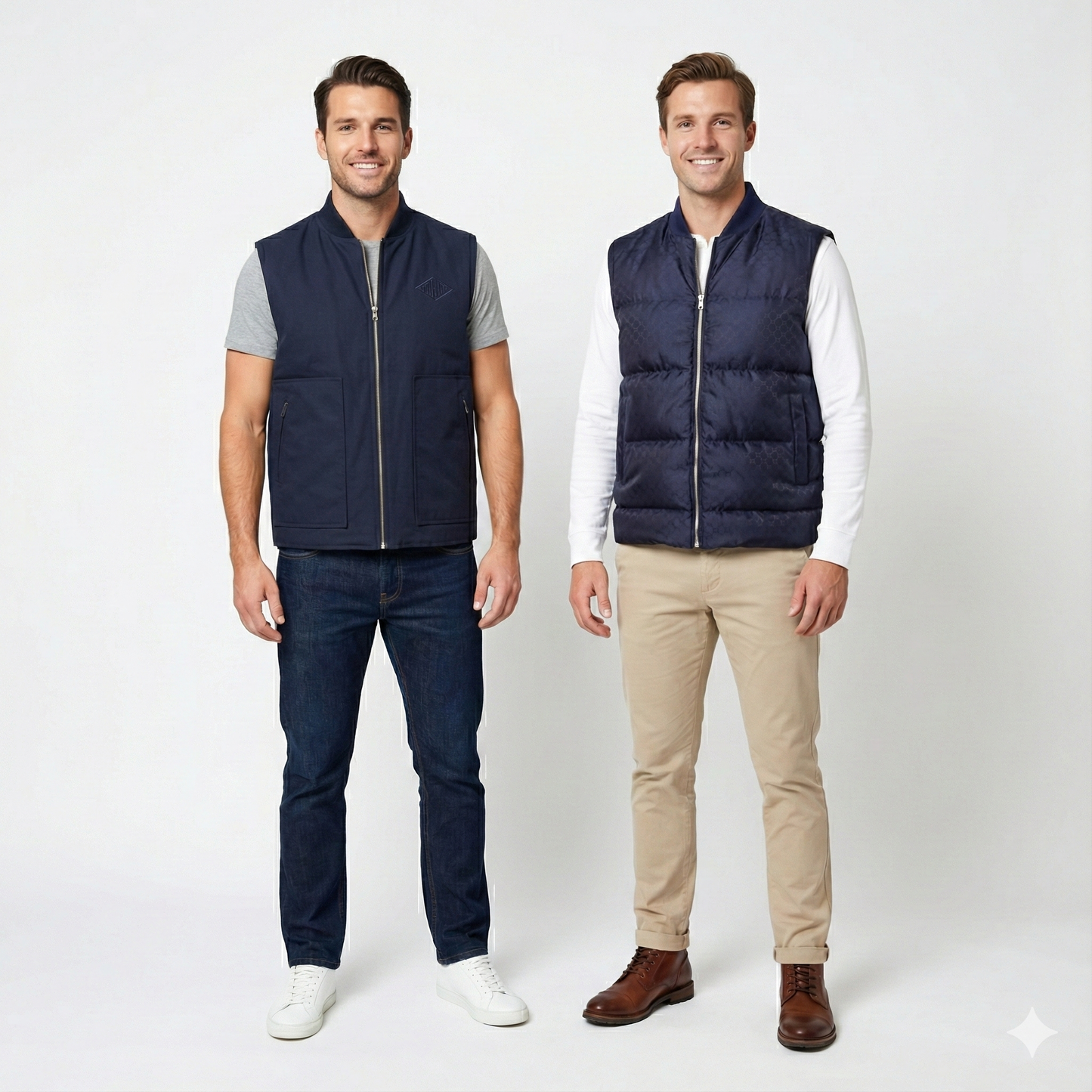G-U-C-*-I  DOUBLE FACE VEST