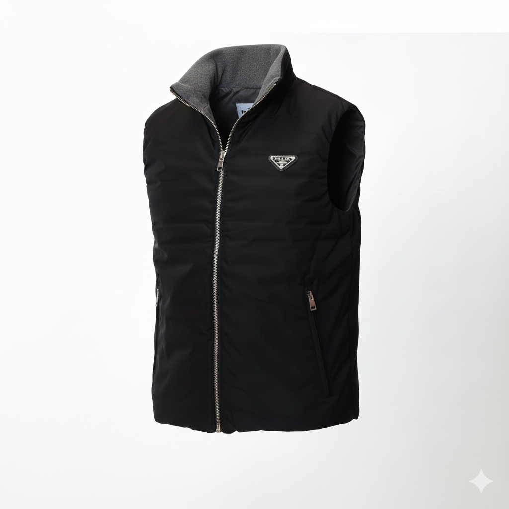 P-R-*-D-A DOUBLE FACE VEST