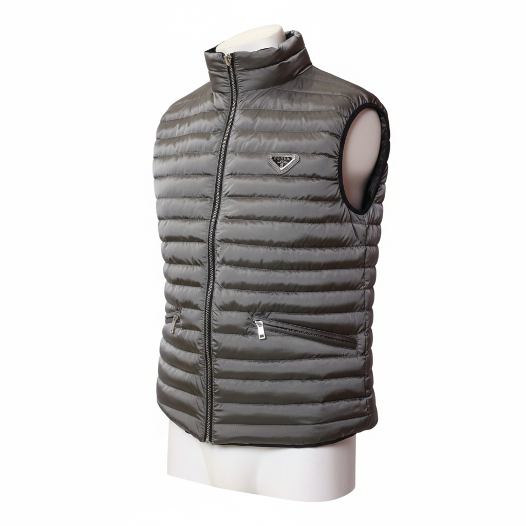P-R-*-D-A DOUBLE FACE VEST