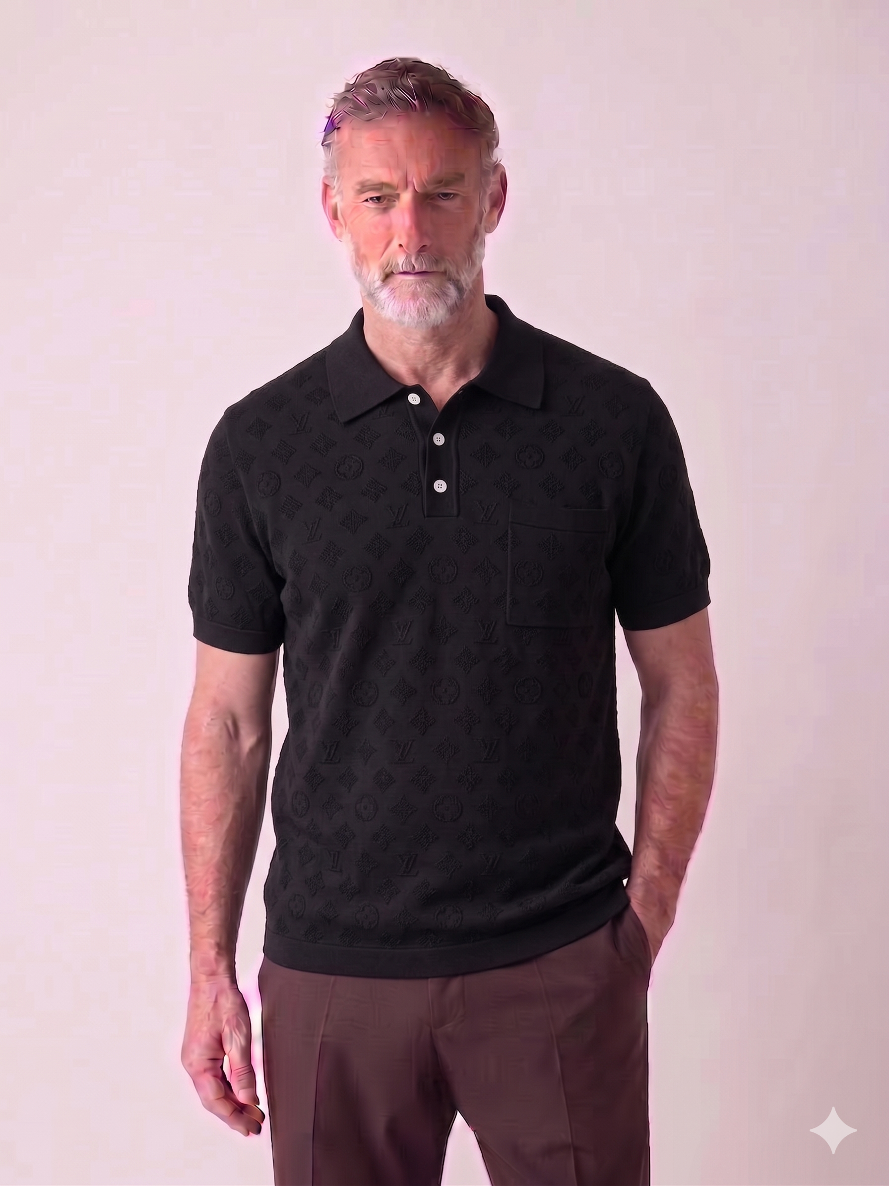 L-OIS V-ITTO-N POLO SHIRT