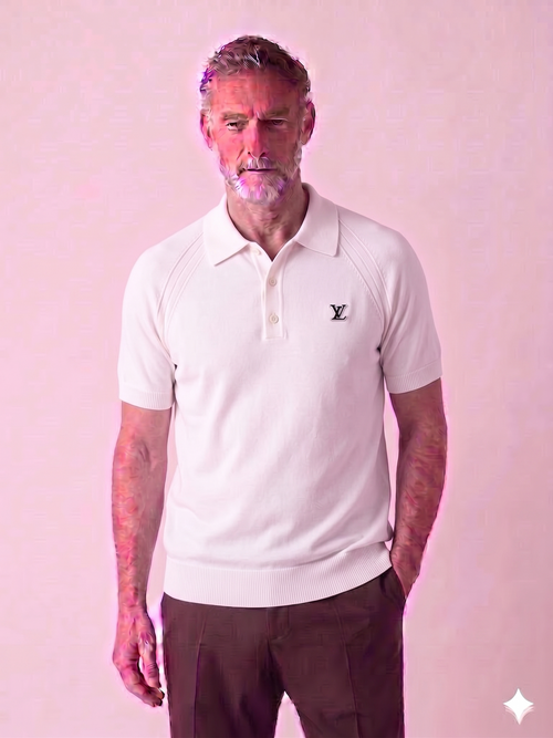 LO-UI V-ITON POLO SHIRT
