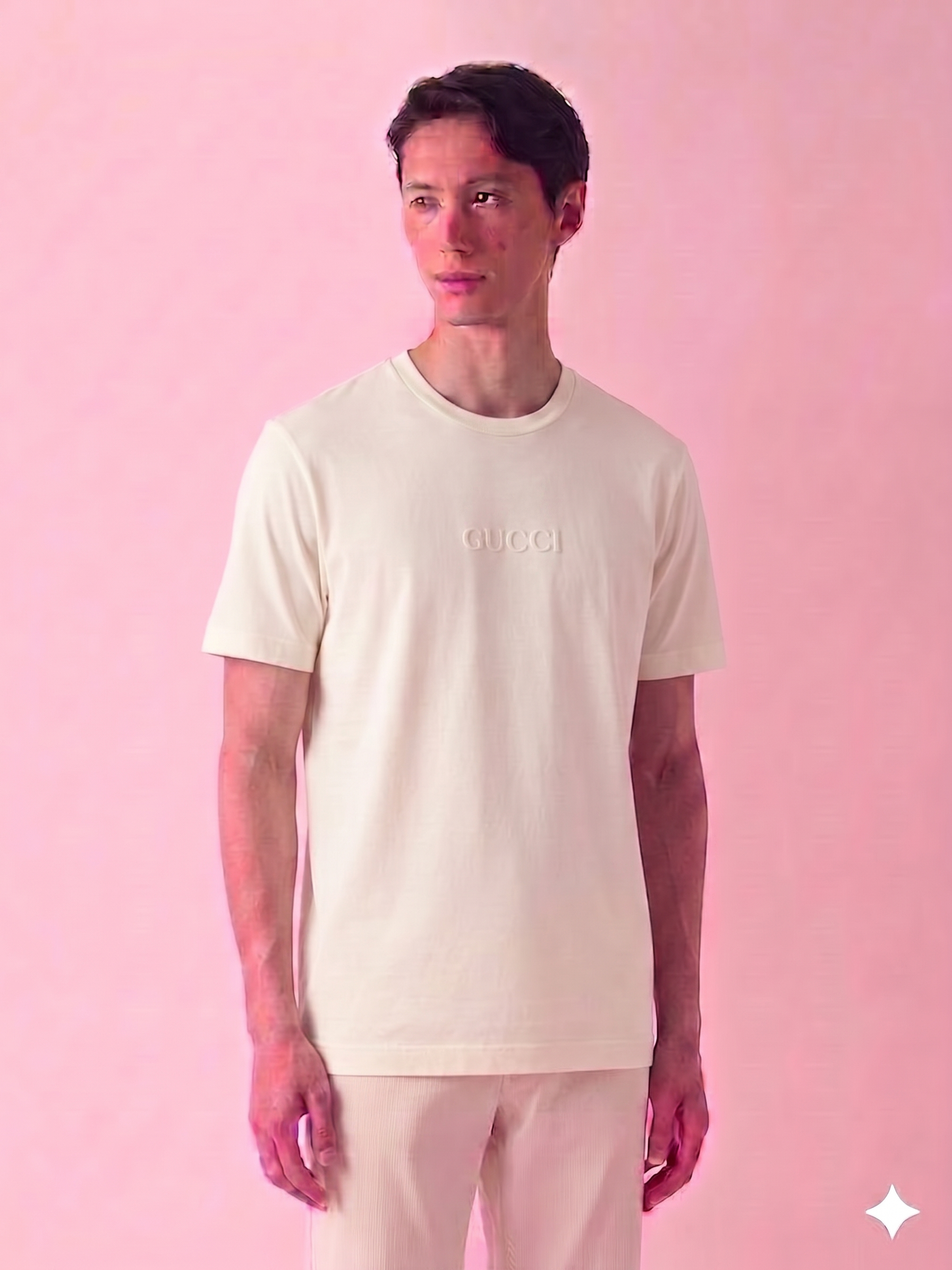 G-U-C-C-I T-SHIRT.