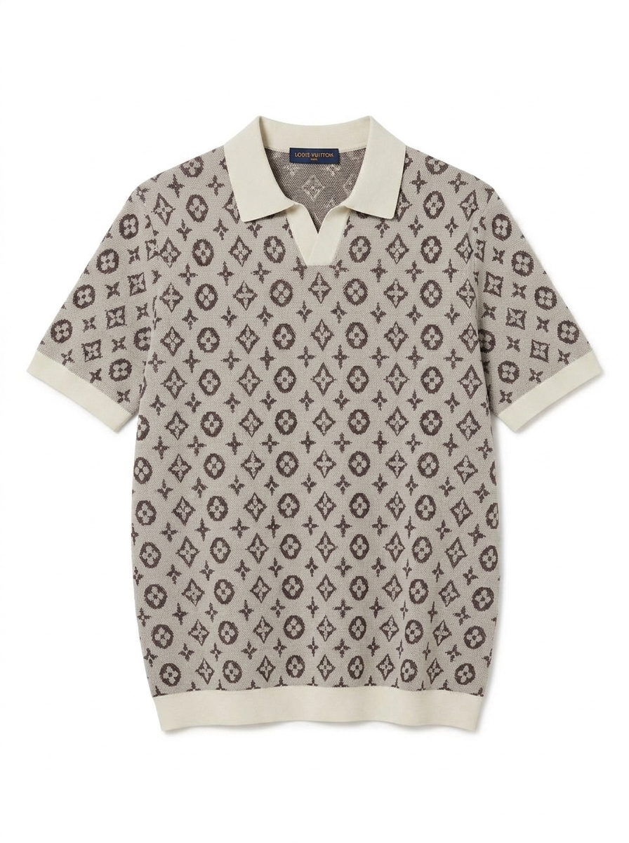 L-ou-i V-toin polo shirt