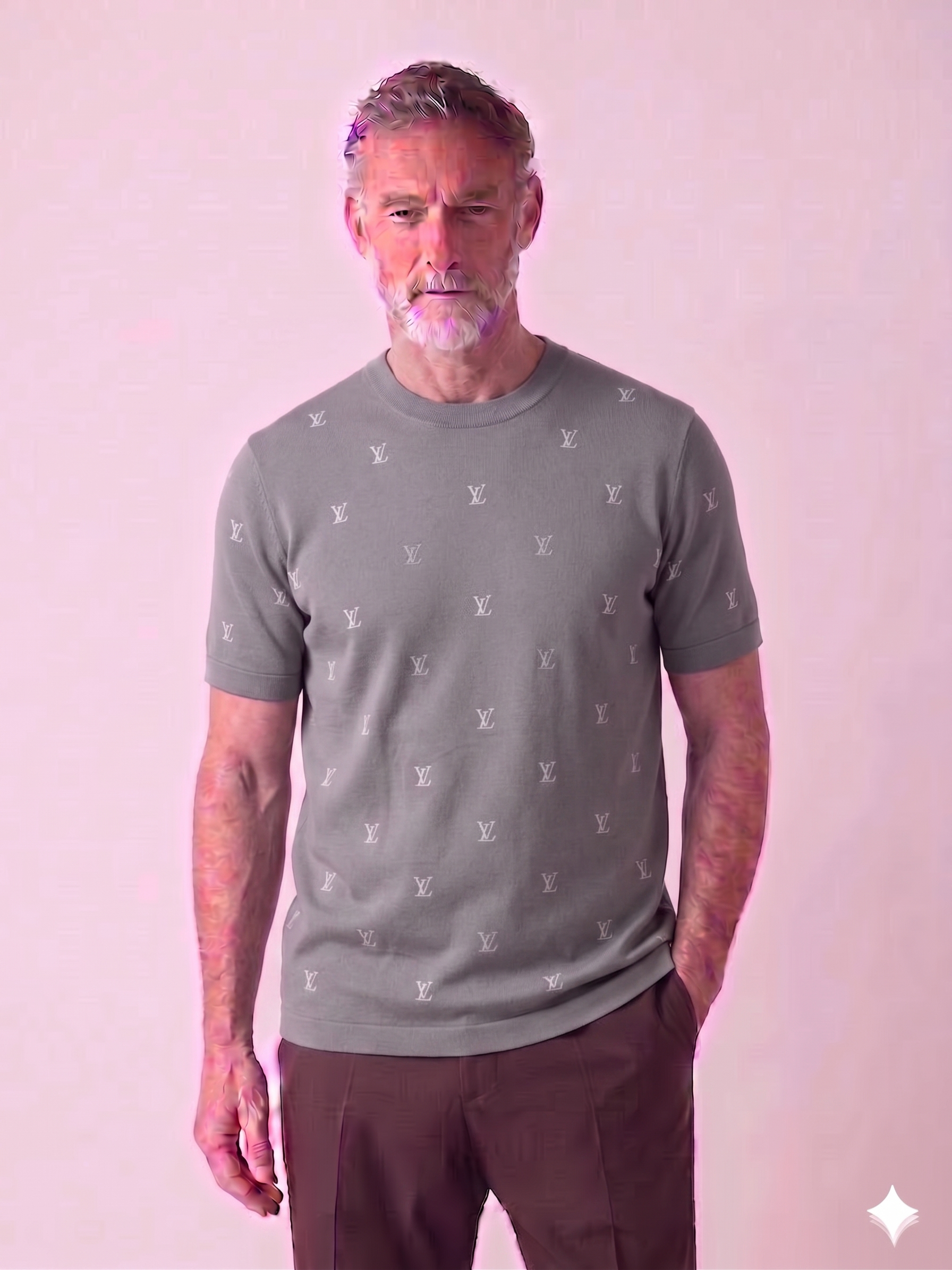 L-oui-s V-u-iton t-shirt.