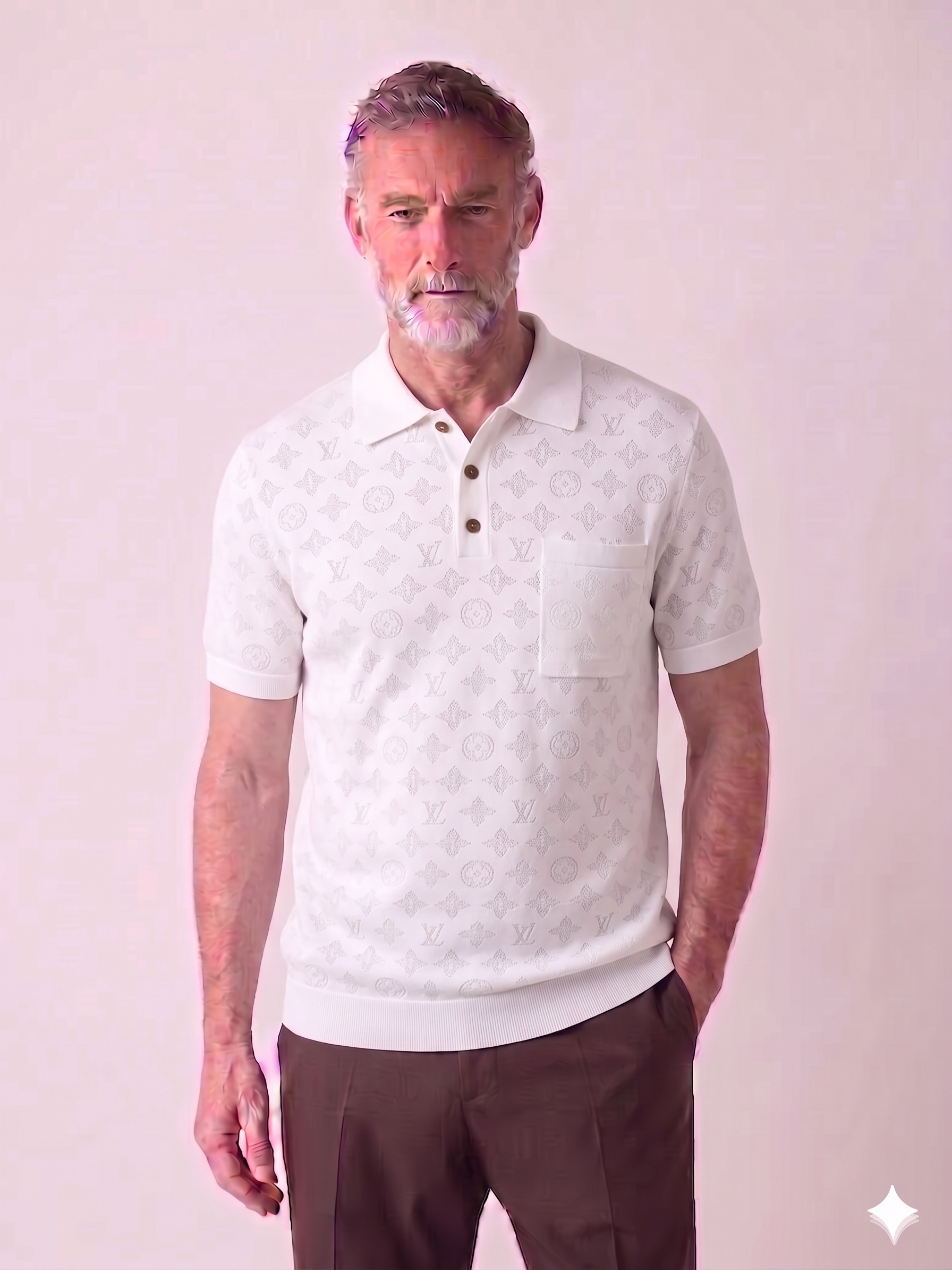 L-OIS V-ITTO-N POLO SHIRT