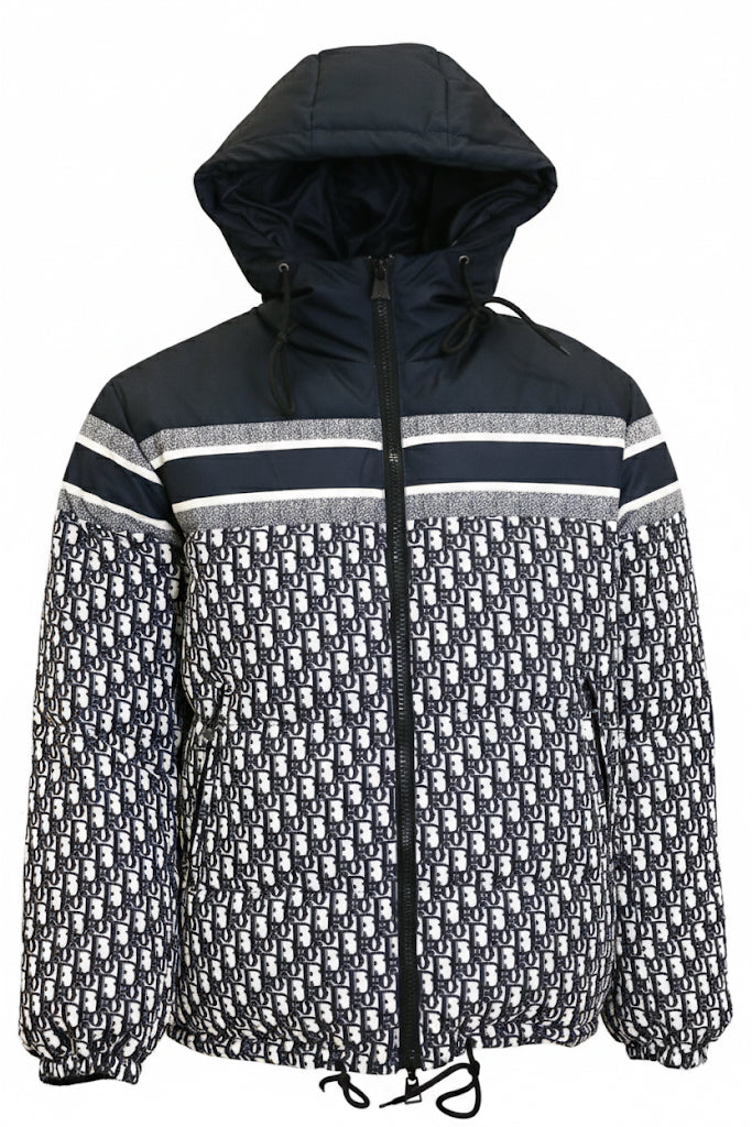 D-*-o*r double face jacket