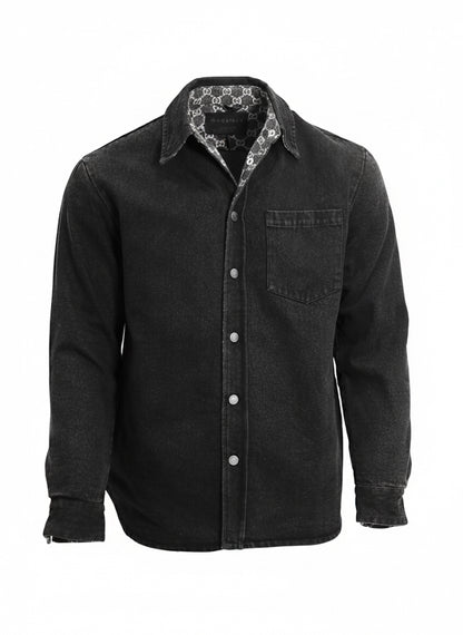 G-u-c-*-i jacket double face