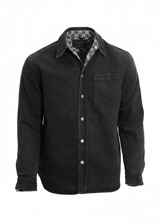 G-u-c-*-i jacket double face