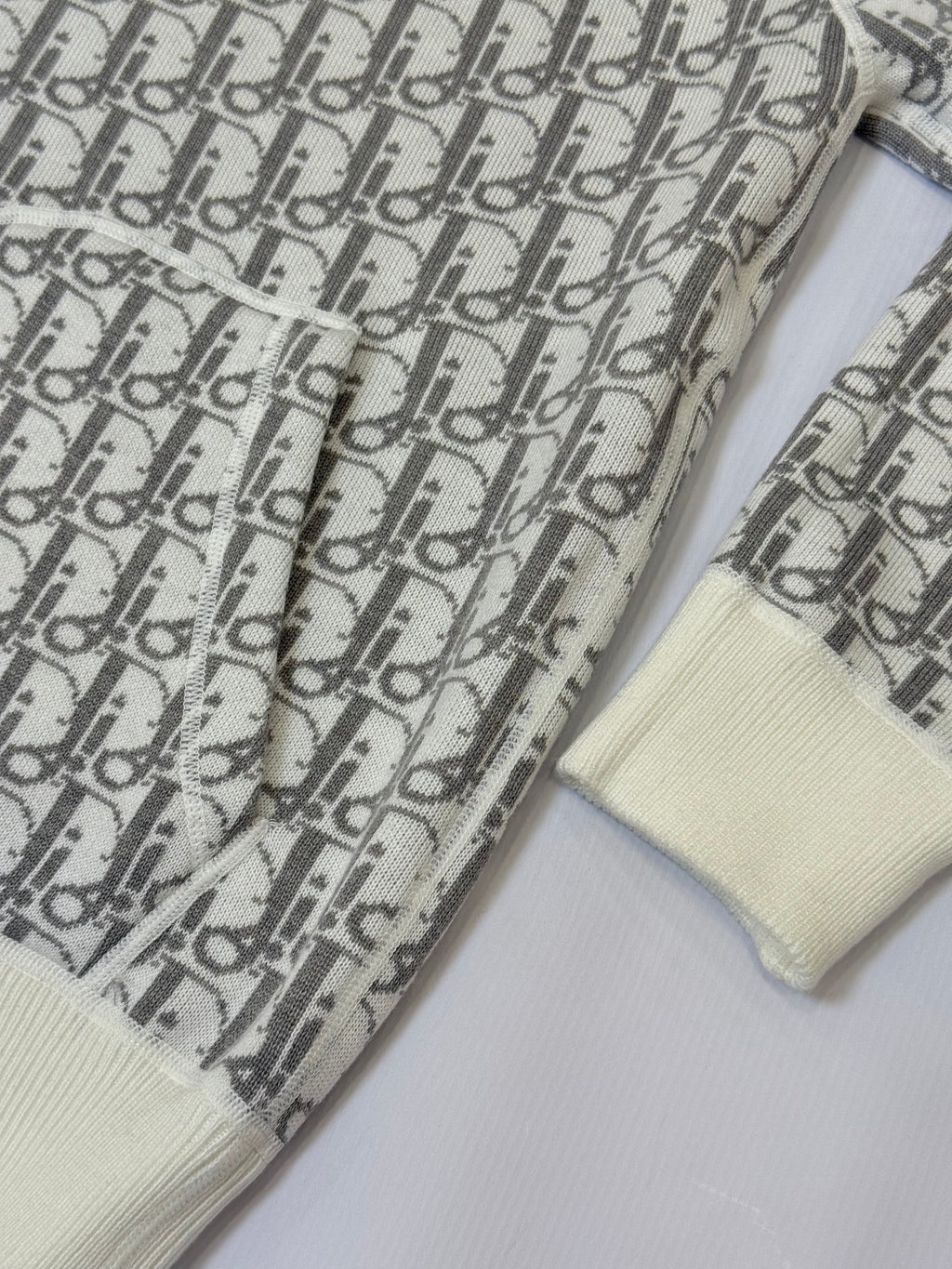 Christian Dior double-face hoodie