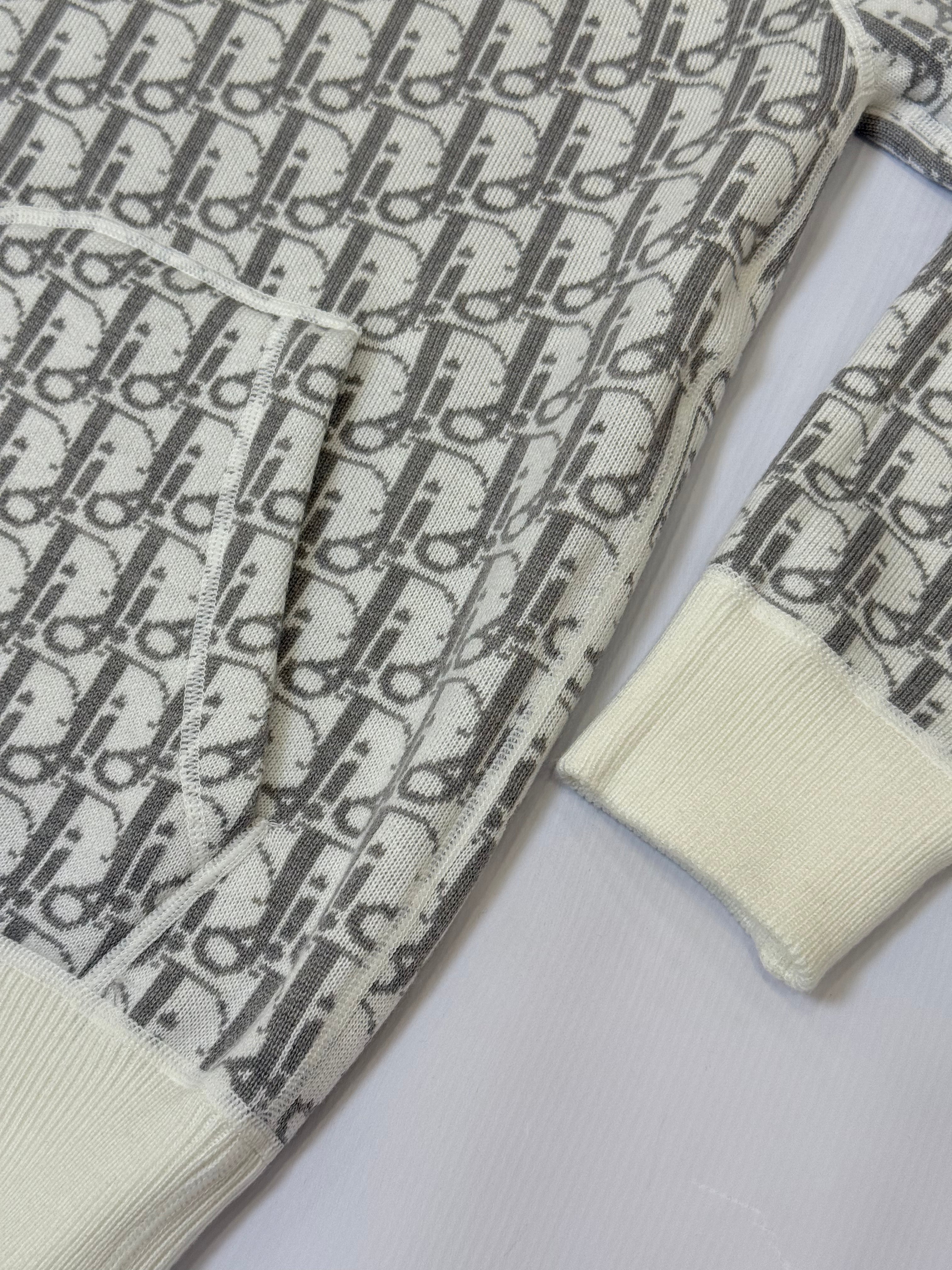 Christian Dior double-face hoodie