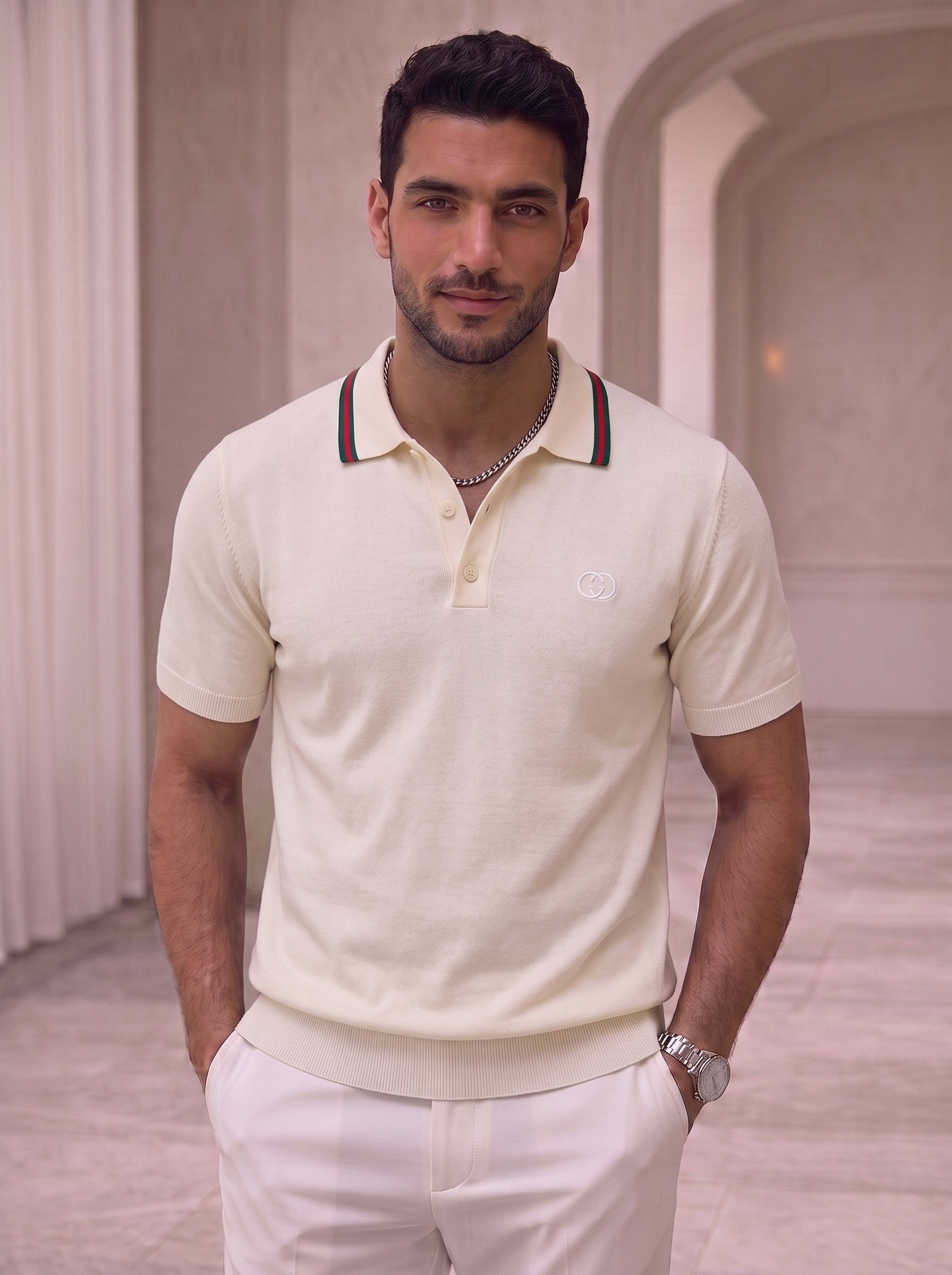 GU-CI POLO SHIRT