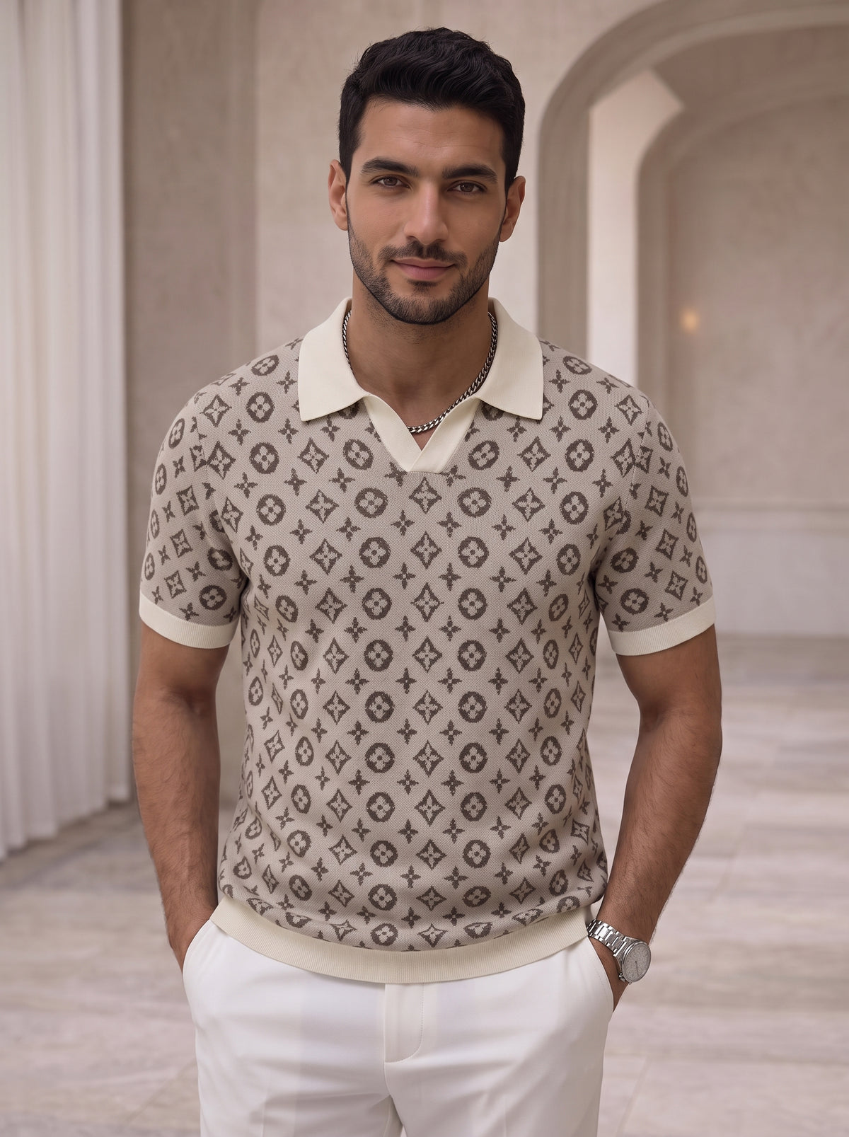 Lo-uis Vu-toi-n polo shirt