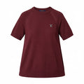 Knit Signature Tee – Burgundy