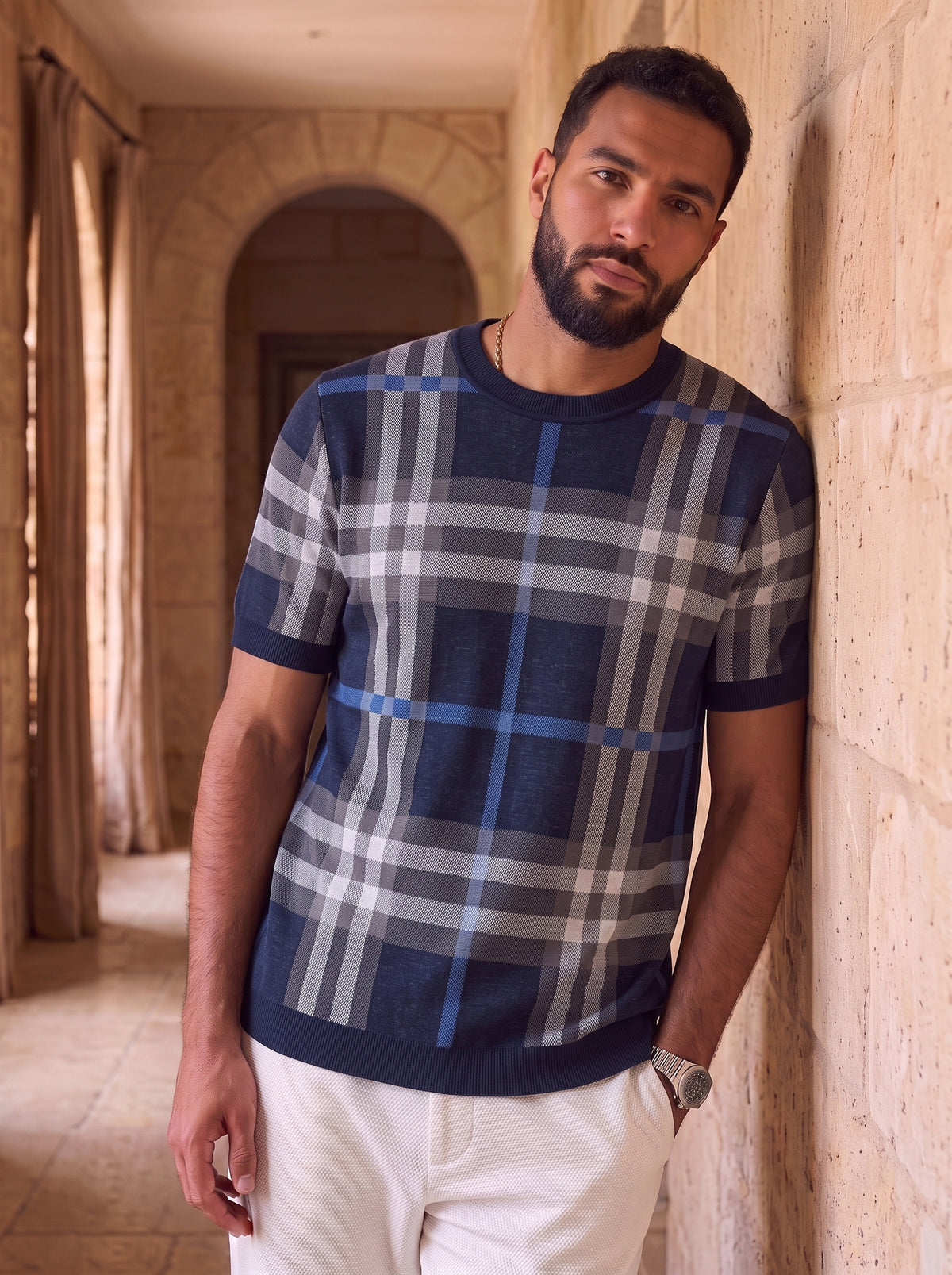 Burberry T-shirt.
