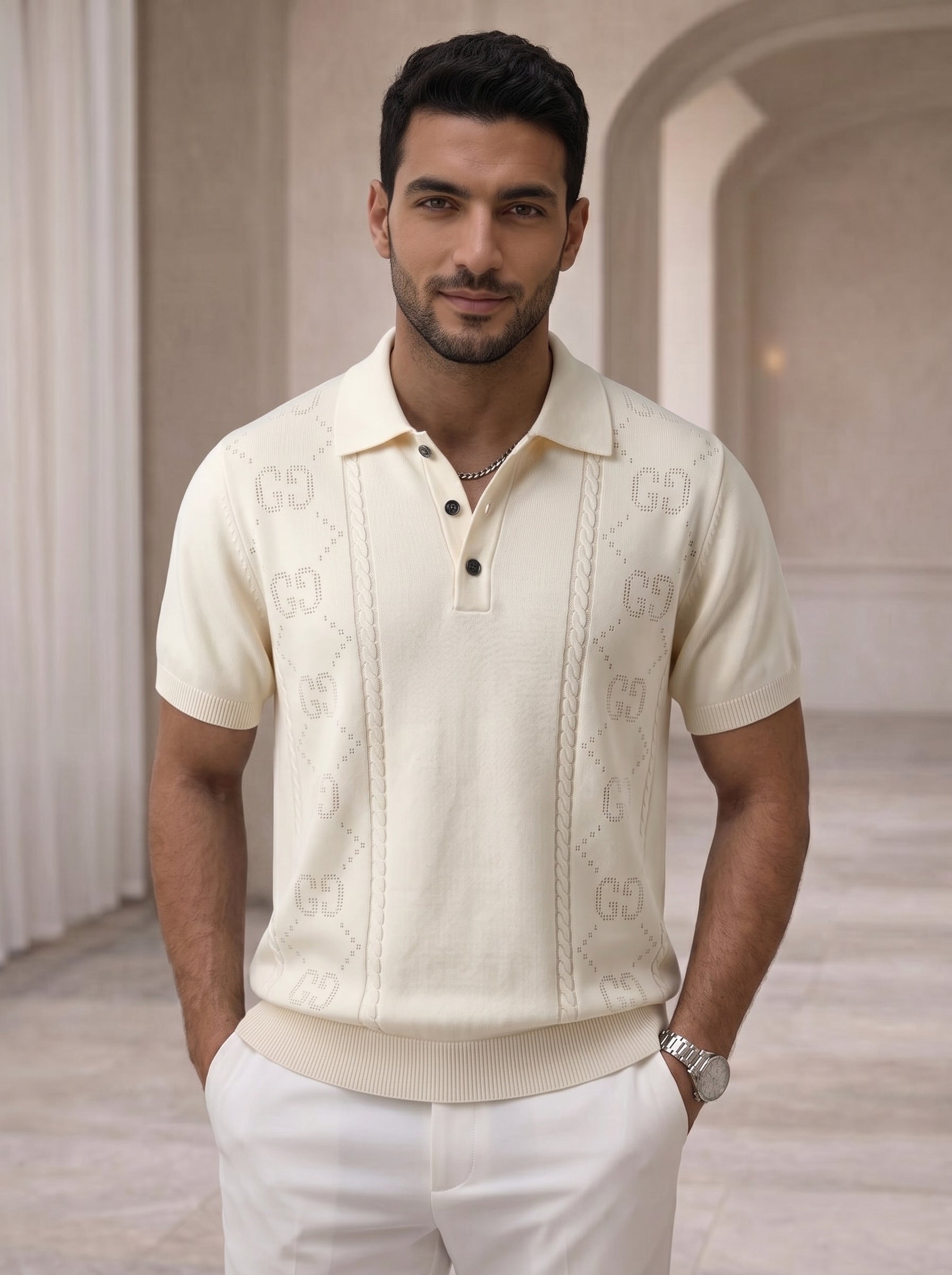 GU-CI POLO SHIRT