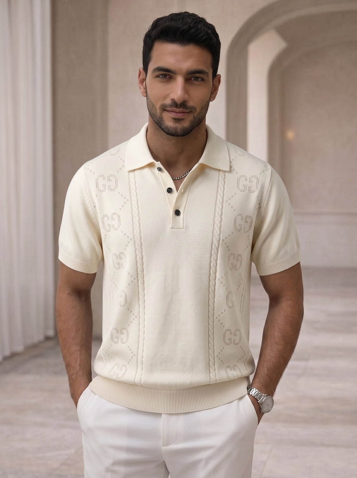 GU-CI POLO SHIRT
