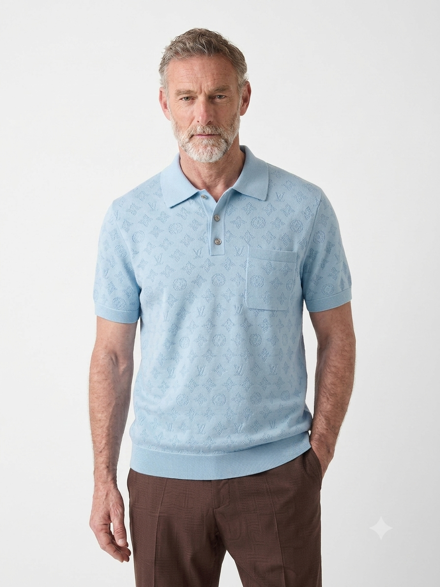 L-OIS V-ITTO-N POLO SHIRT