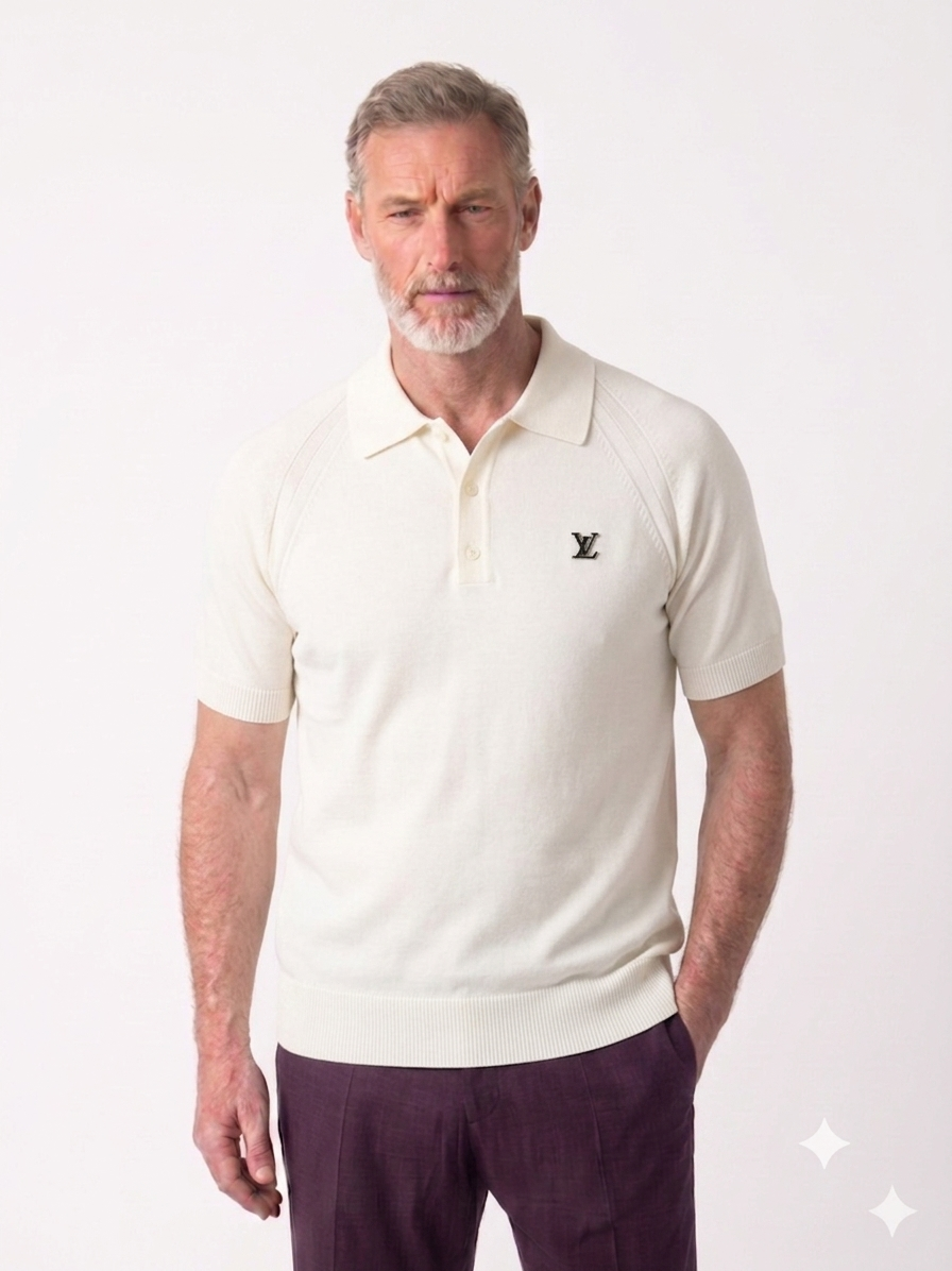 LO-UI V-ITON POLO SHIRT