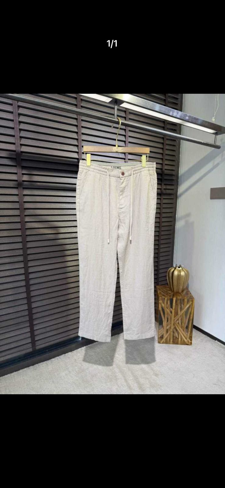 LOEWE LINEN PANT