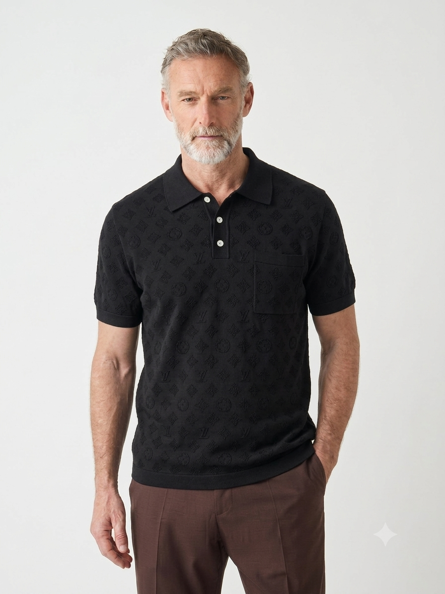 L-OIS V-ITTO-N POLO SHIRT