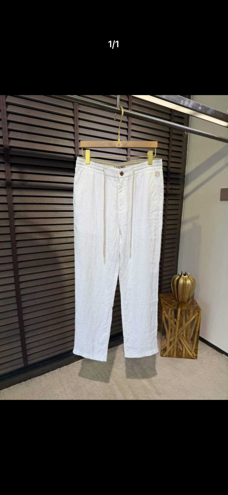 LOEWE LINEN PANT