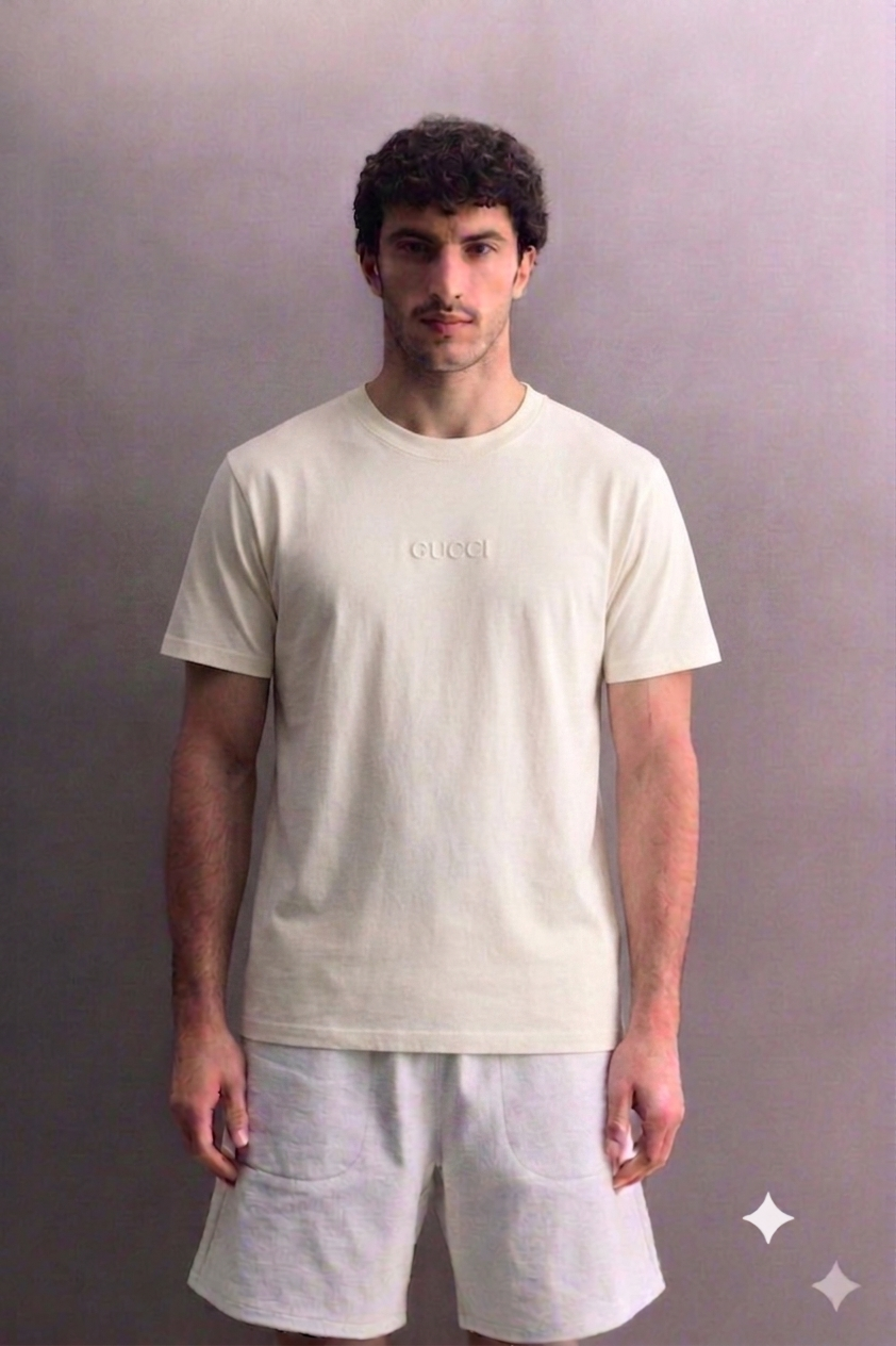 G-U-C-C-I T-SHIRT.
