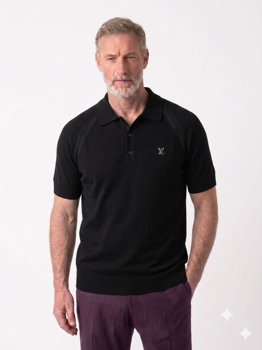 LO-UI V-ITON POLO SHIRT