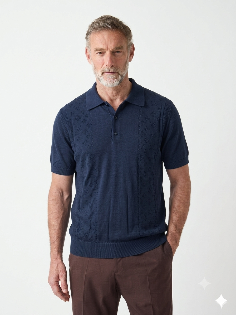LO-ui-s vu-itt-on polo shirt